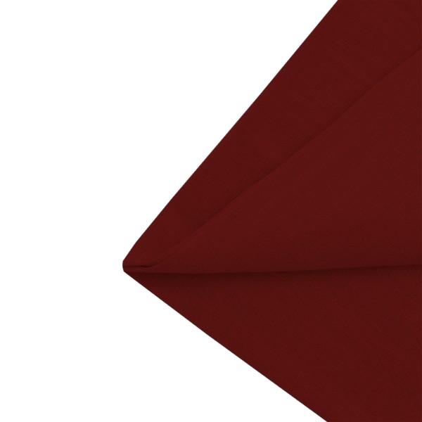 Jute Cotton Plain Fabrics Single - Maroon