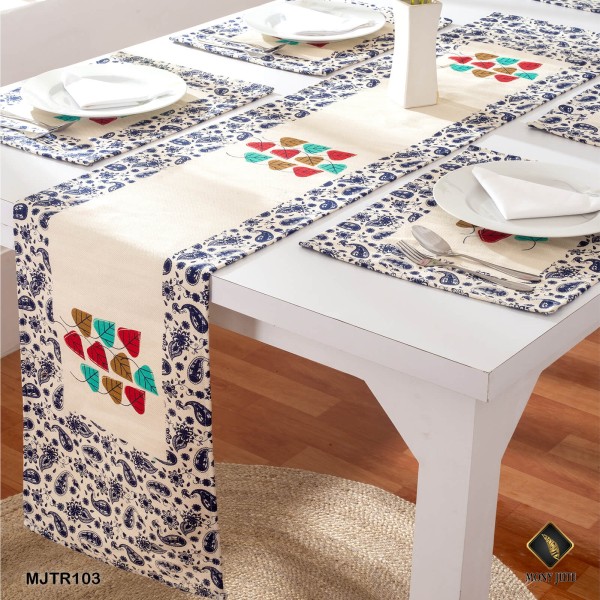 Jute Table Runner Set