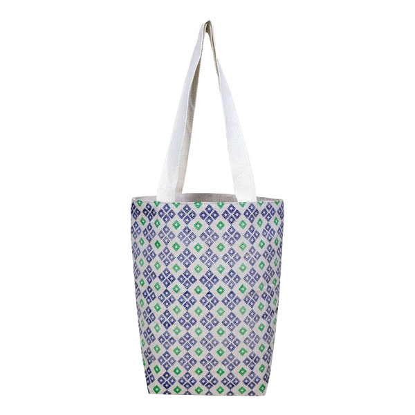 Printed Jute Tote Bag